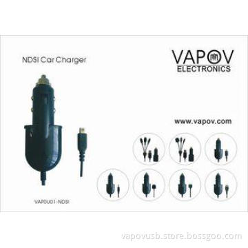 1.0 A USB  Cable Car Charger For Nintendo game player NDSI